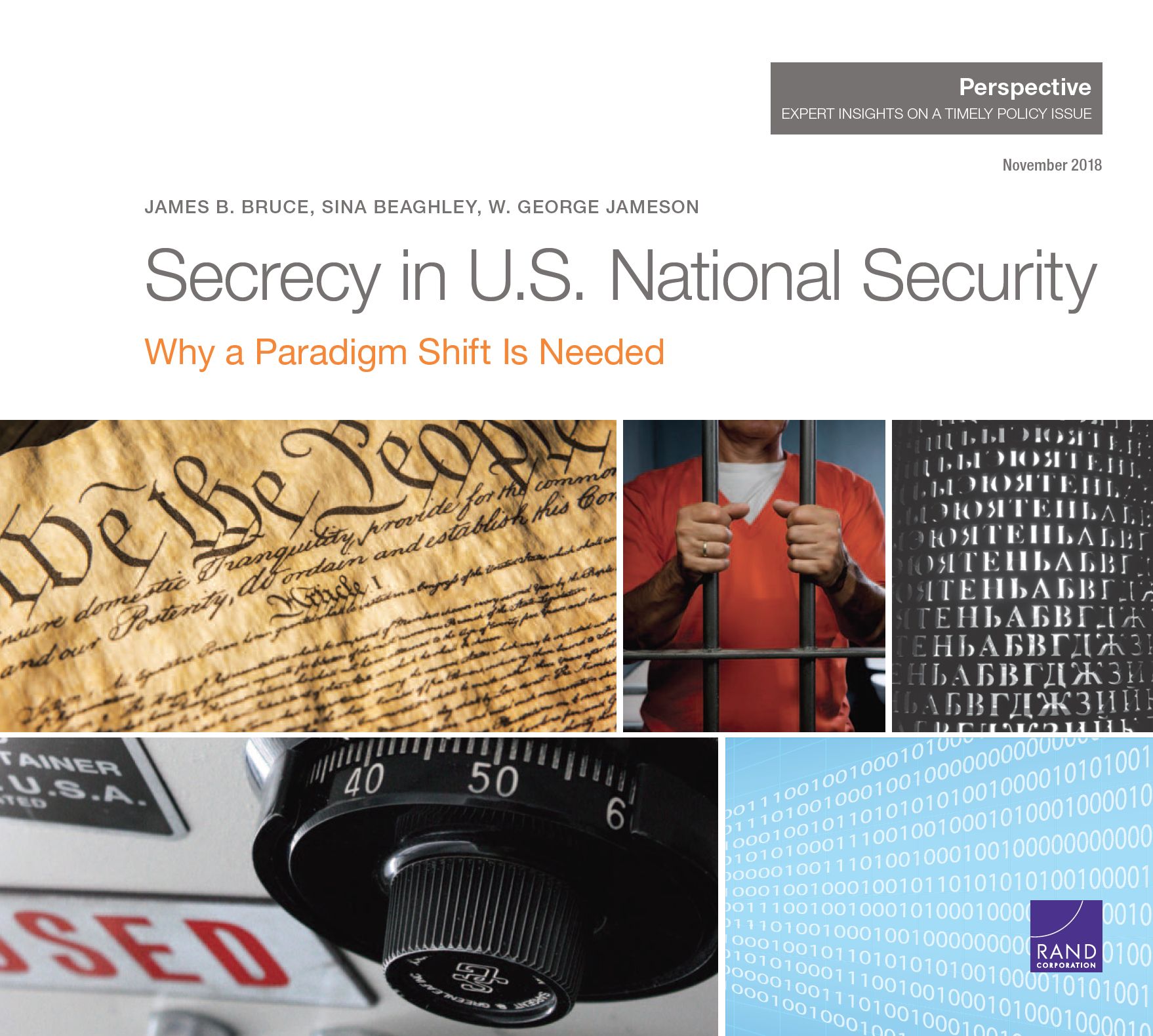 Secrecy in US National Security - Why a Paradigm Shift Is Needed