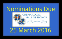 NSA Hall of Honor Call for Nominations