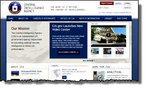 CIA New Website for 2013